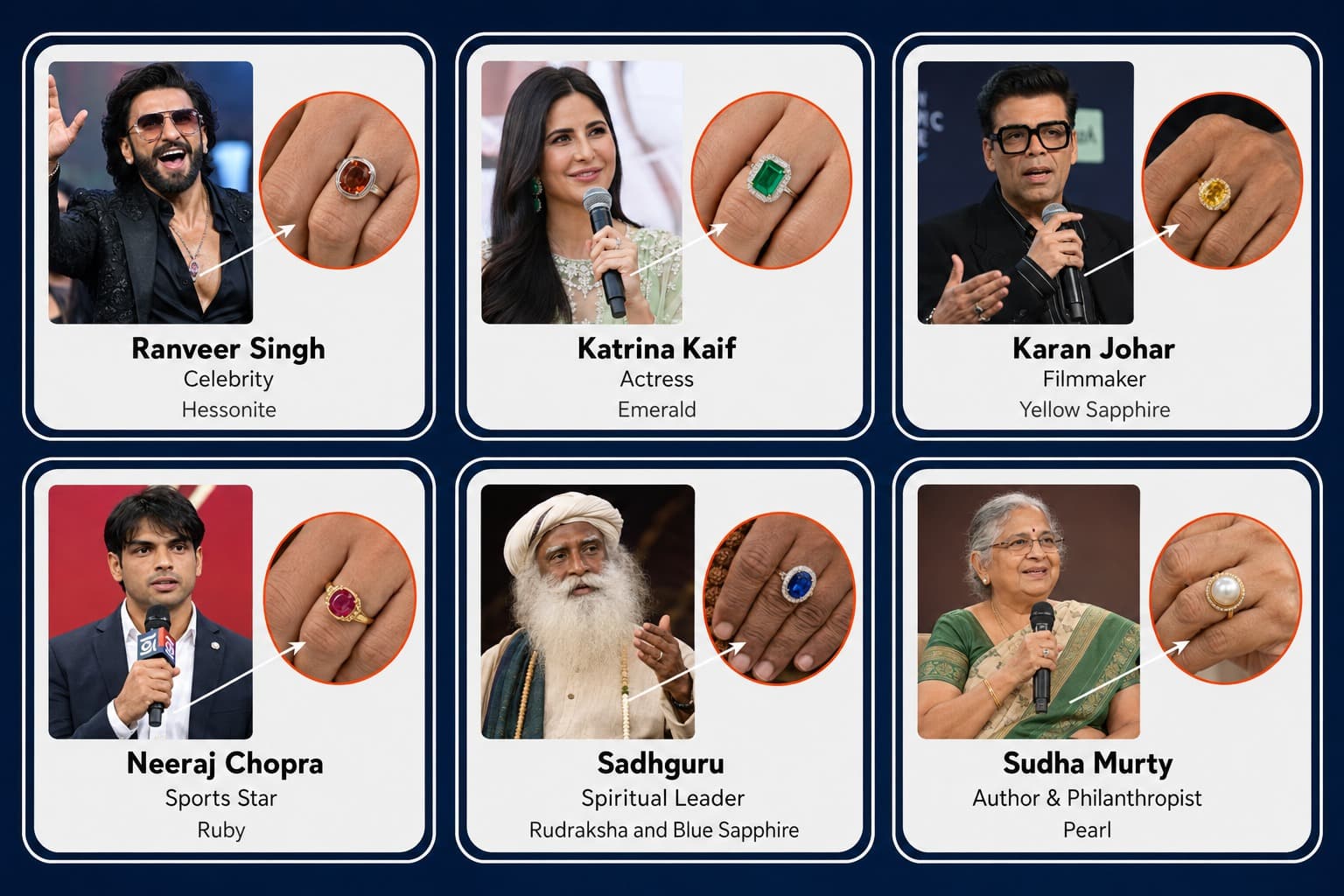 Alokit gemstone pendants